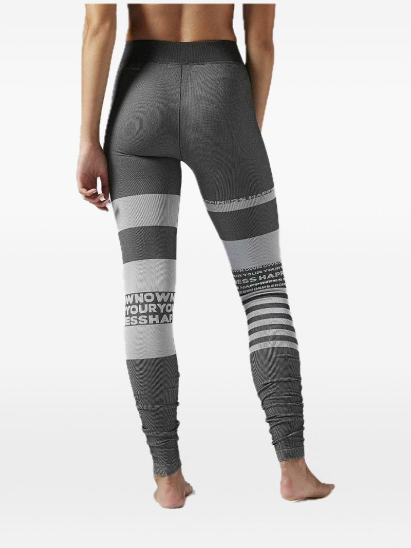 Reebok striped leggings outlook