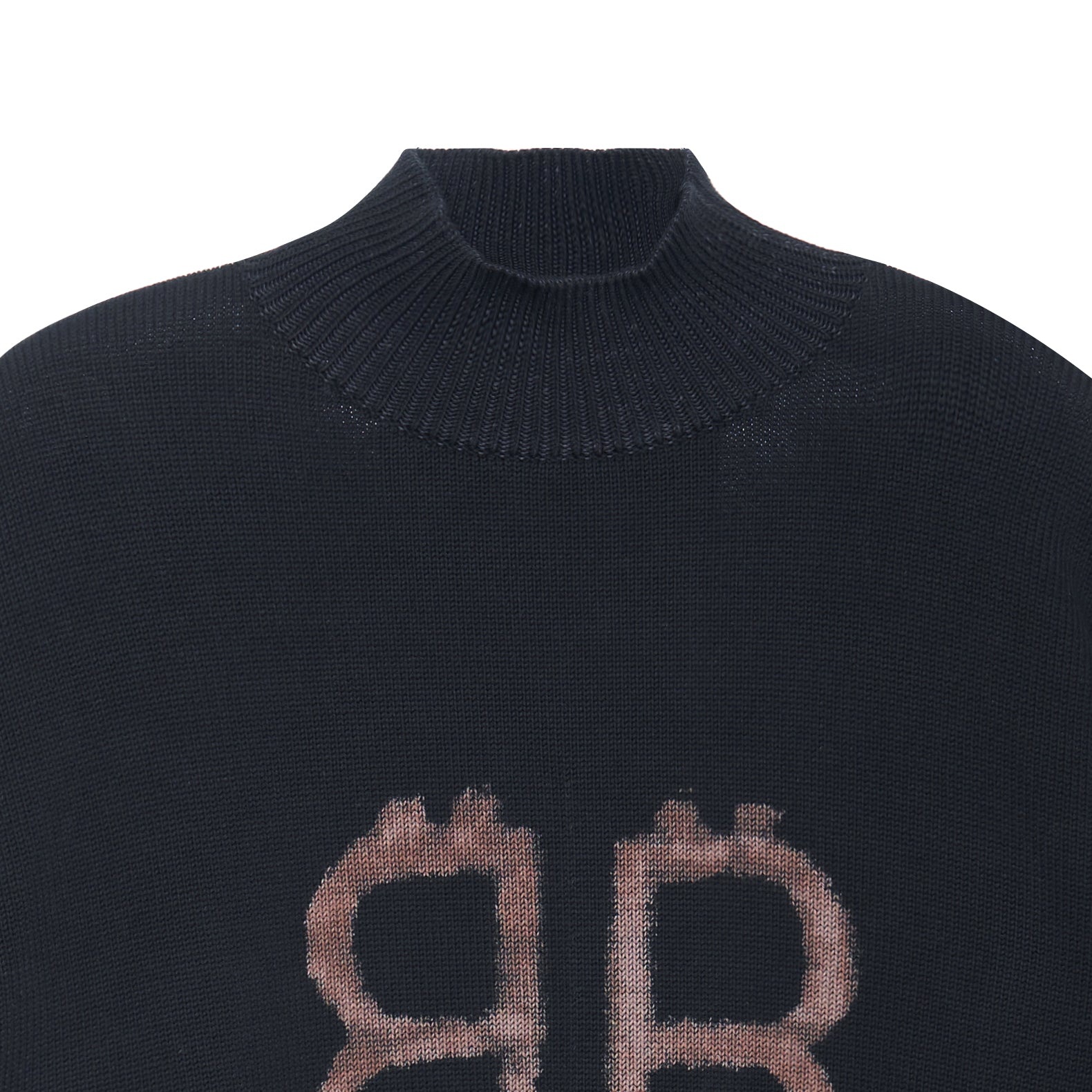 Balenciaga Crypto Sweater Medium Fit 'Black' 750413T32801000 - 3