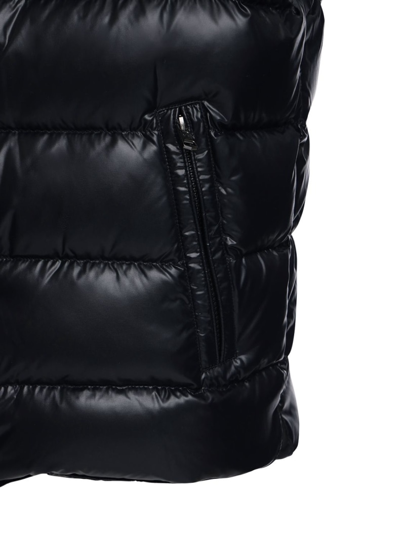 Tibb nylon laque down vest - 7