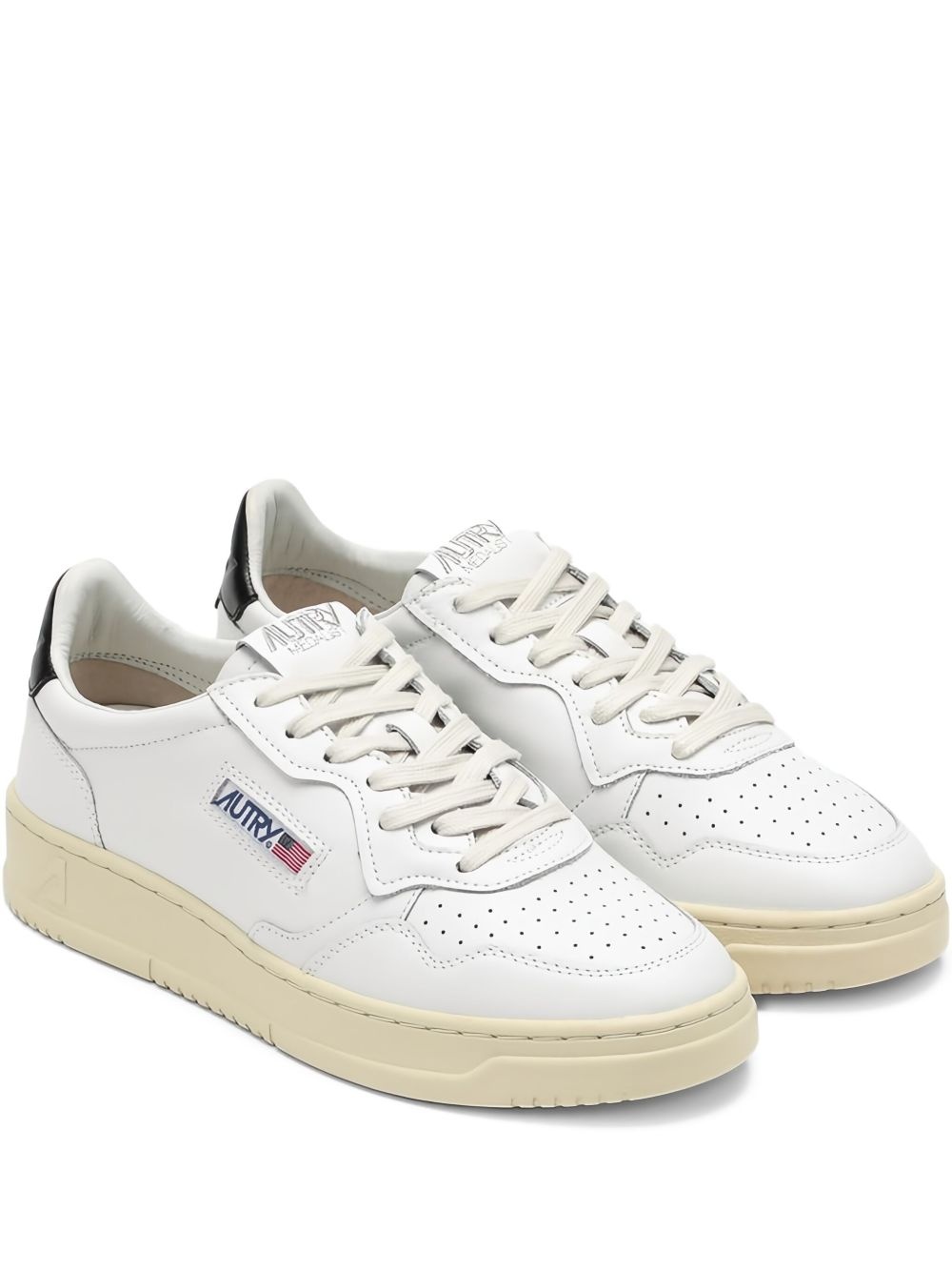 leather sneakers - 1