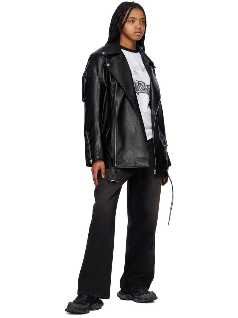 We11done Black Wide-Leg Jeans outlook
