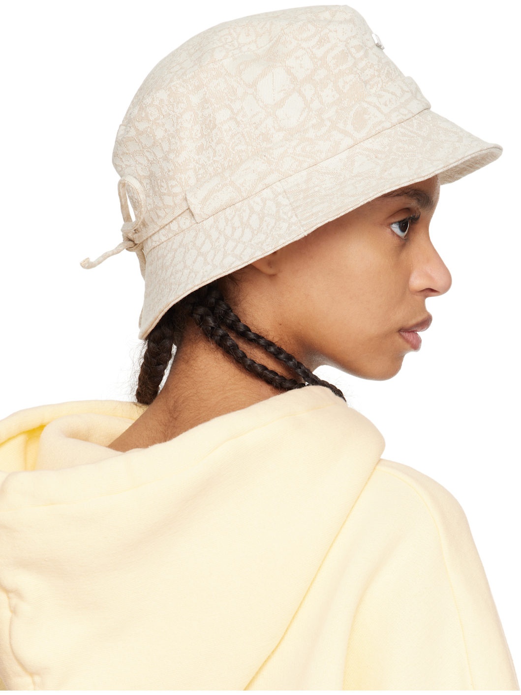 Beige 'The Gadjo' Bucket Hat - 3