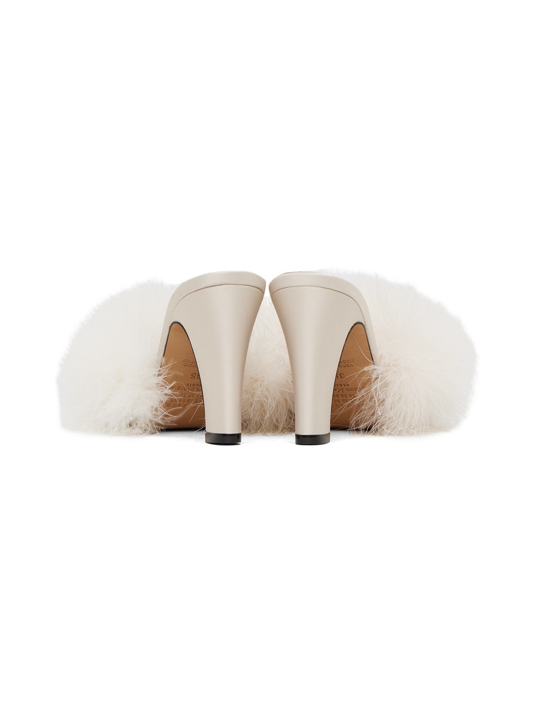 Off-White Feather Mules - 2