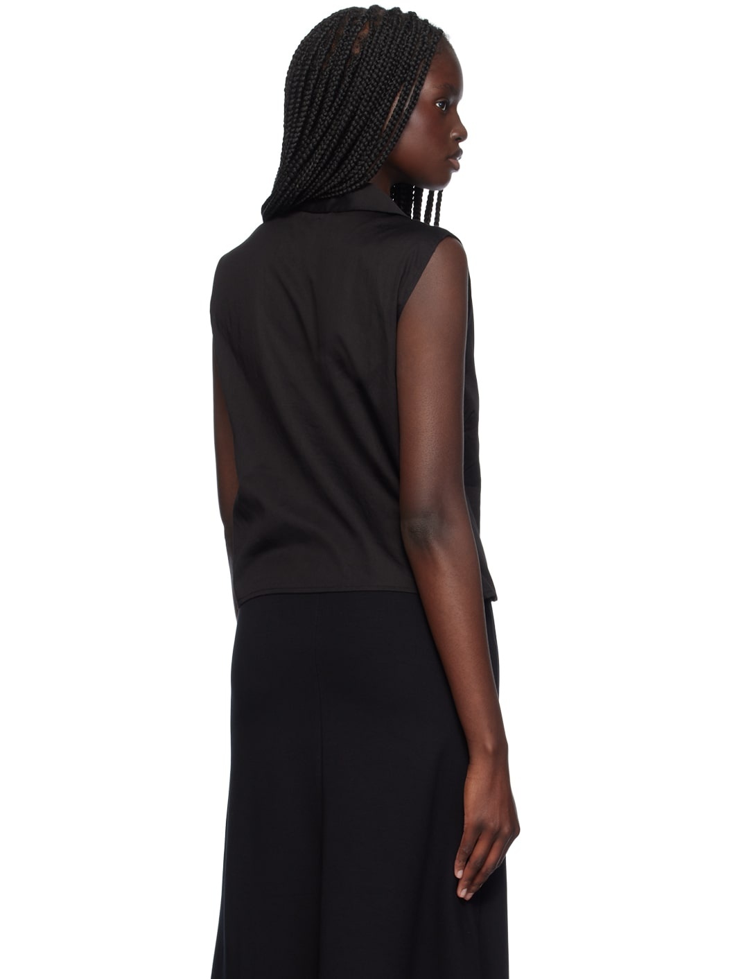 Black Yoko Tank Top - 3