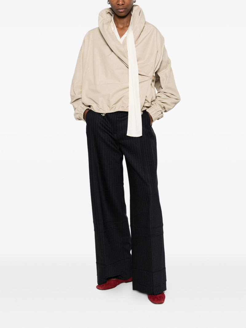 KHAITE Linden palazzo pants outlook