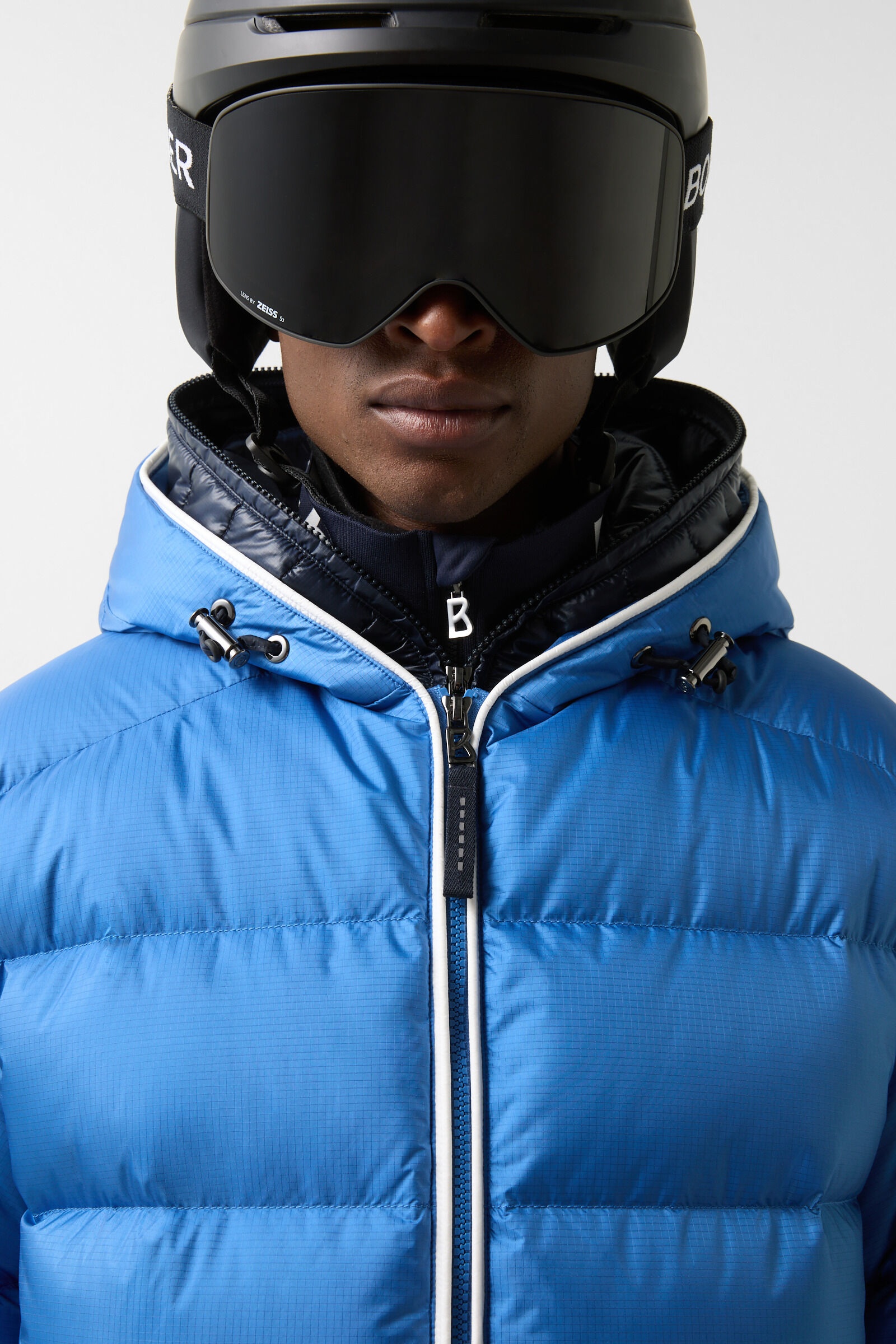 Zayn Down ski jacket in Blue - 4