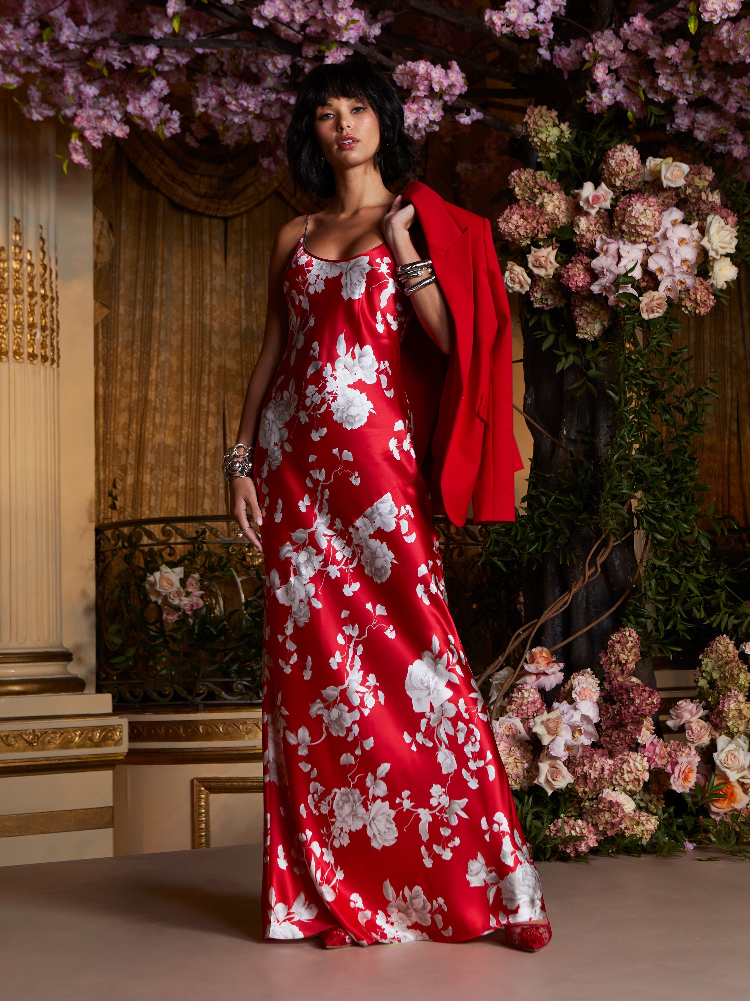 Charmaine Silk Gown - 6