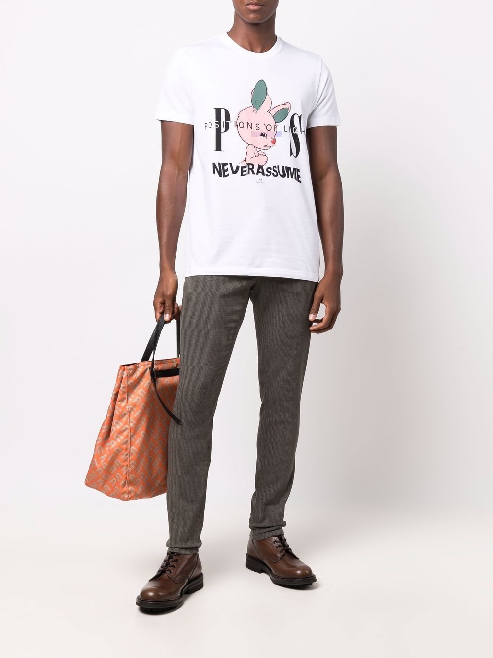 graphic-print organic cotton T-shirt - 2