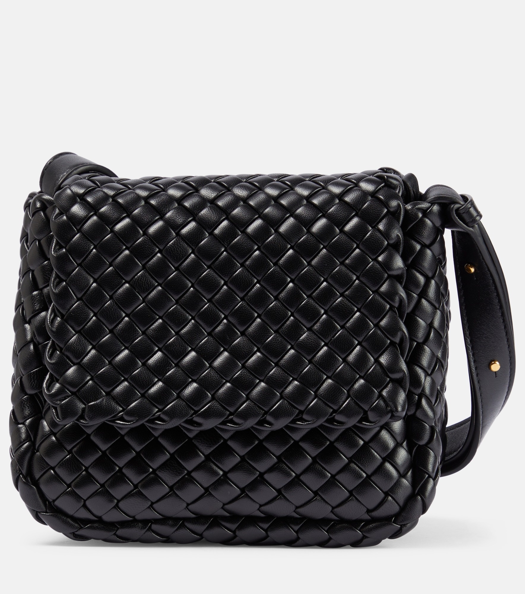 Bottega Veneta® Women's Mini Cobble Shoulder Bag in Taupe Grey