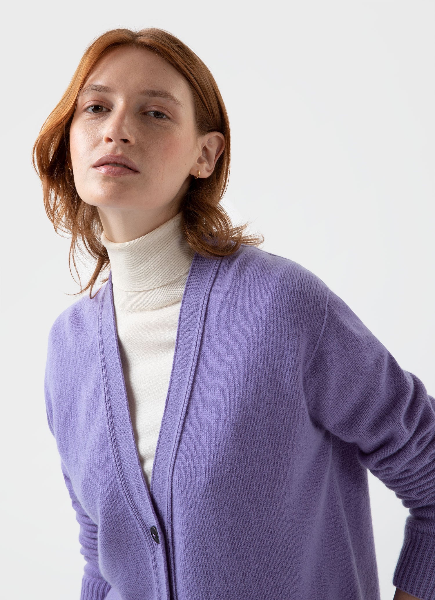 Lambswool Cardigan - 2