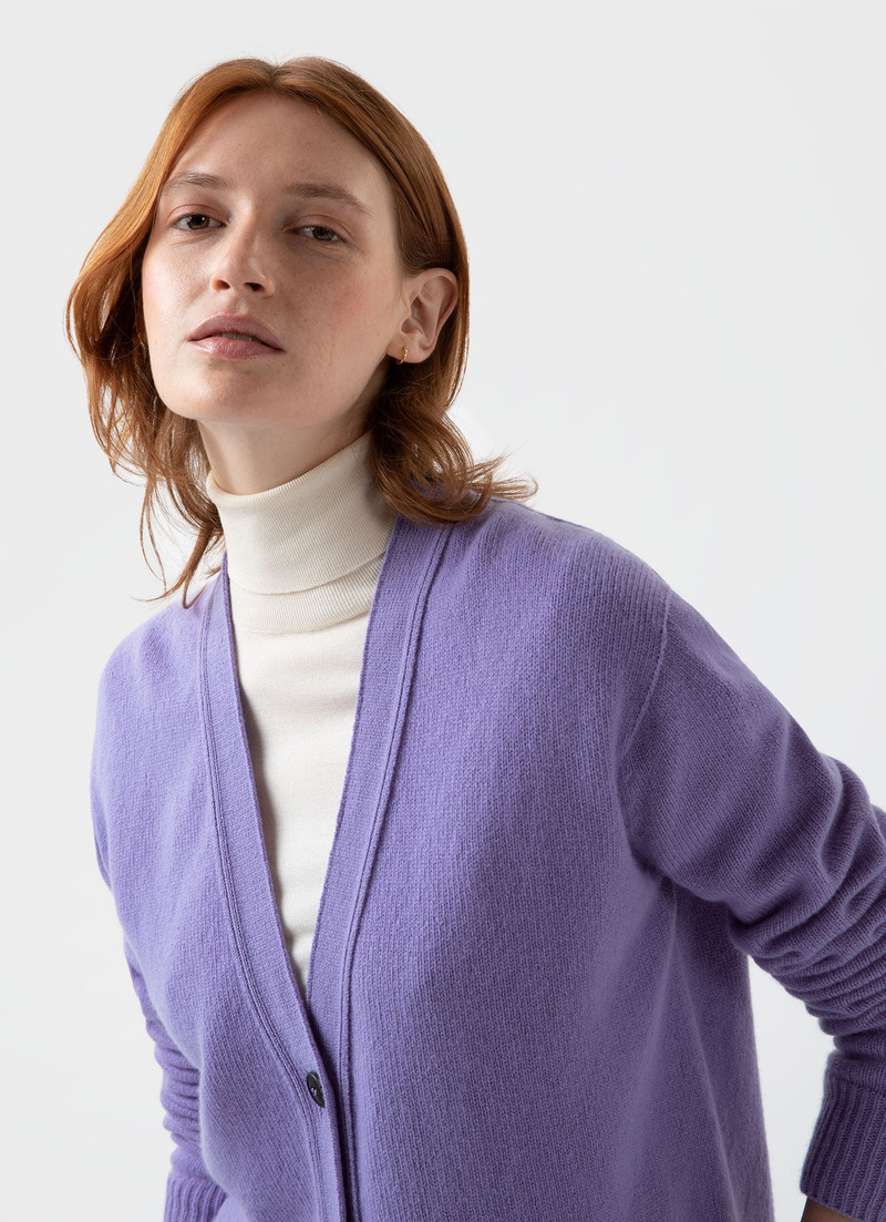 Sunspel Lambswool Cardigan outlook