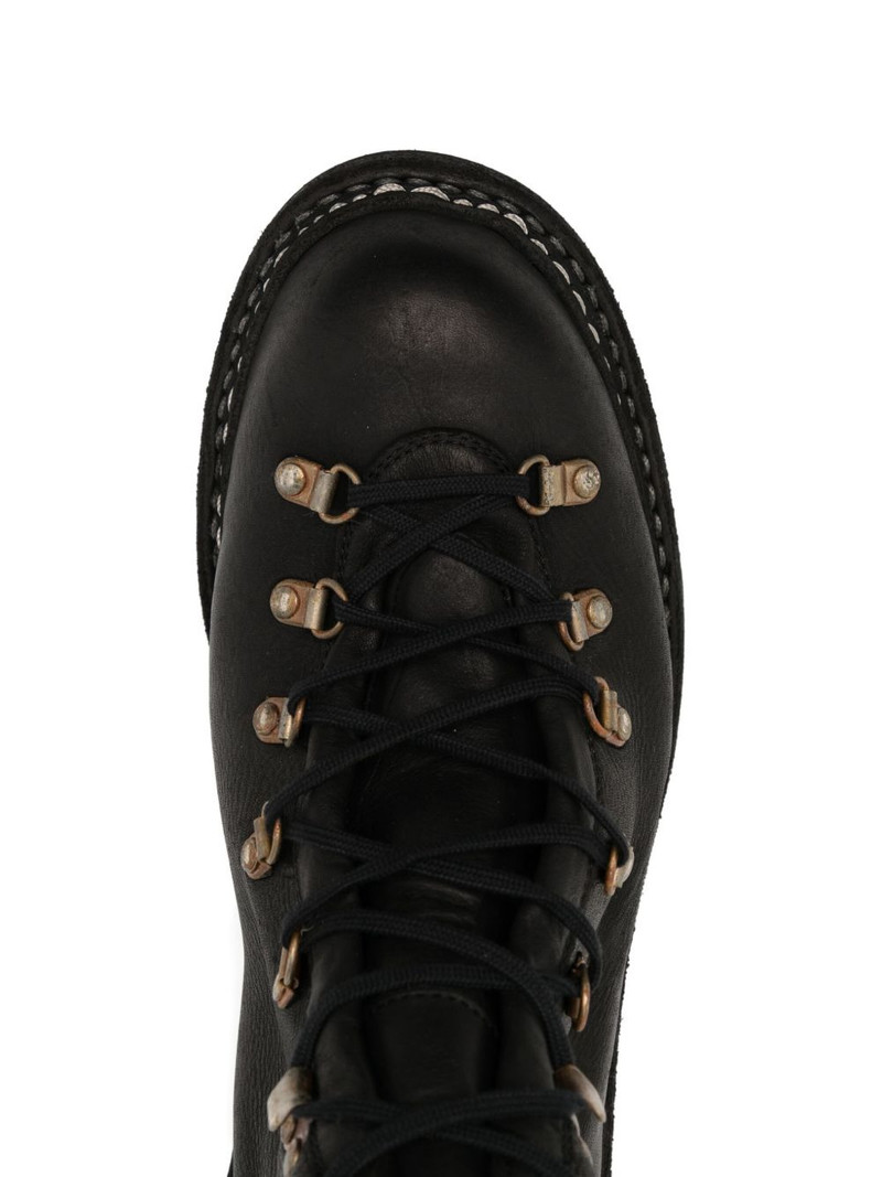 lace-fastening ankle boots 4