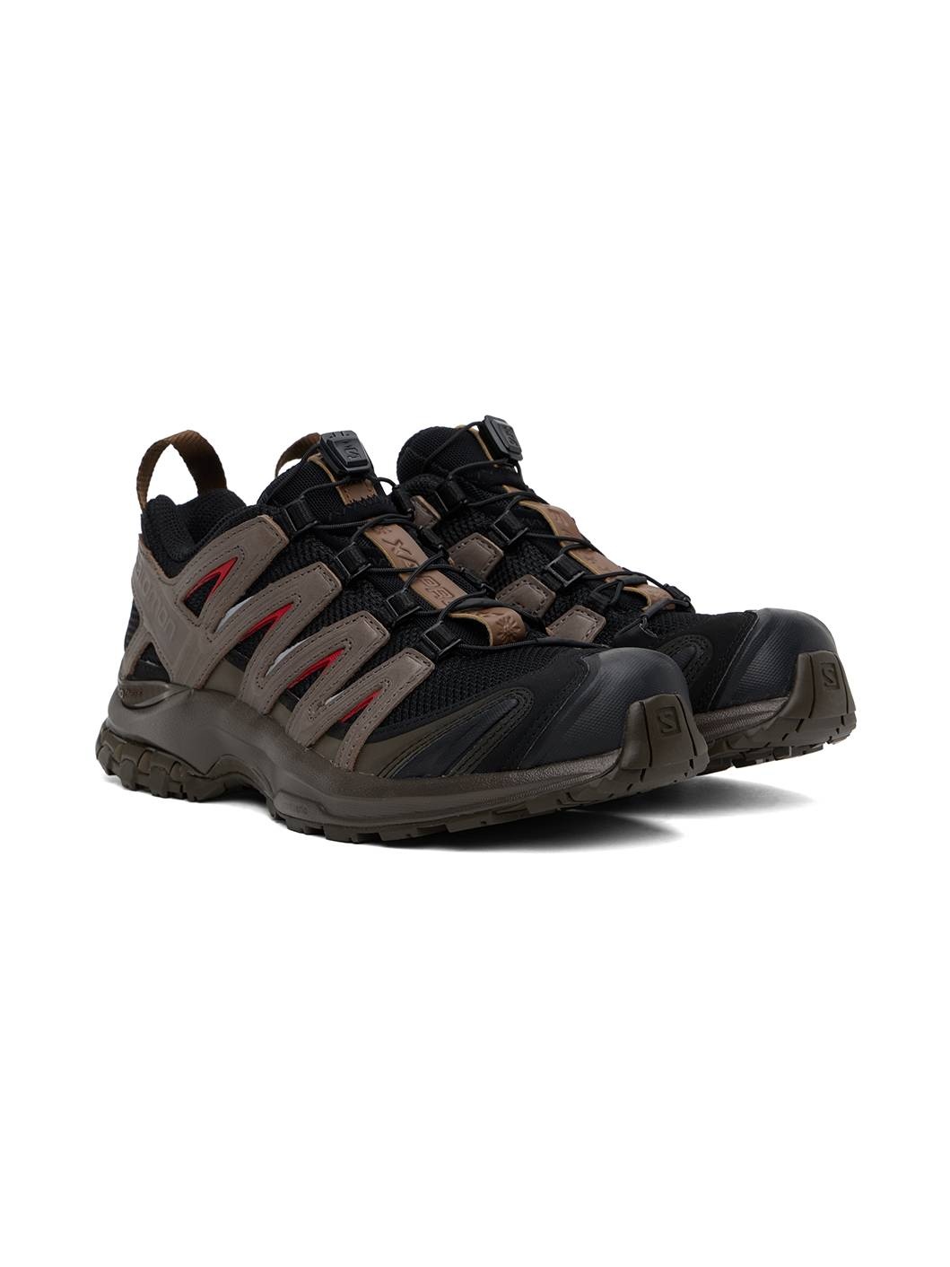 Black & Brown XA Pro 3D La Yaute Sneakers - 4