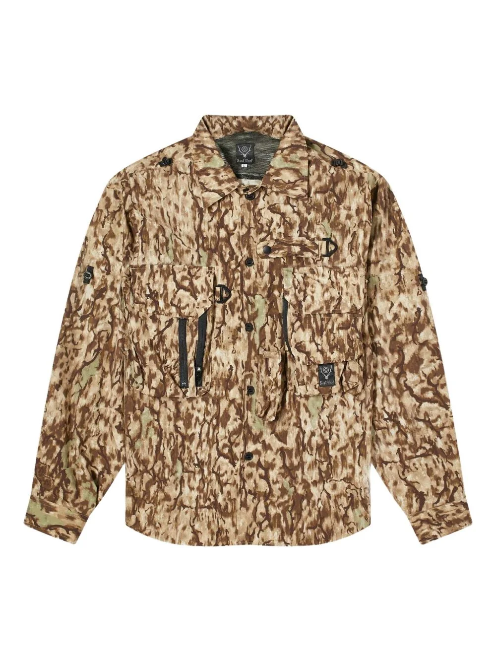 camouflage-print jacket - 1