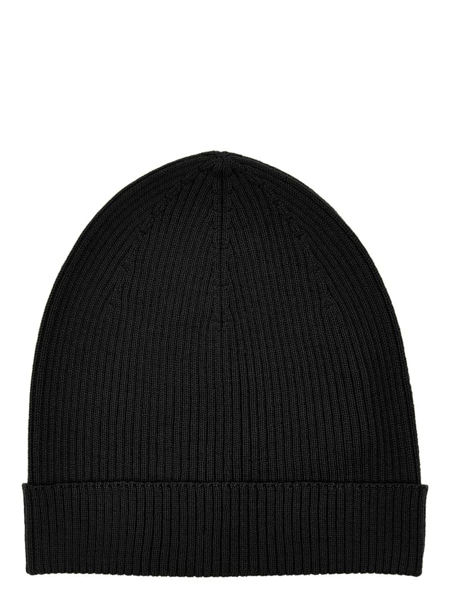 Rick Owens Ribbed Beanie - 1