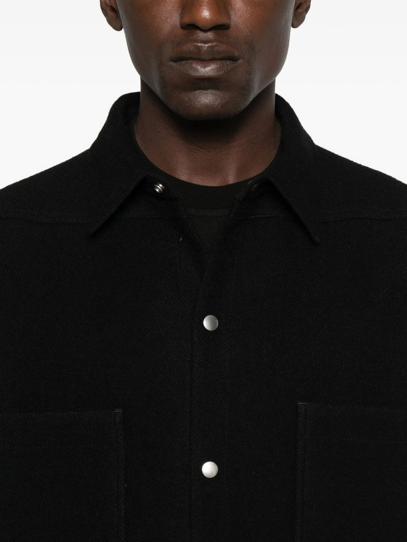 Rick Owens Rick Owens Button-fastening Shirt Jacket outlook