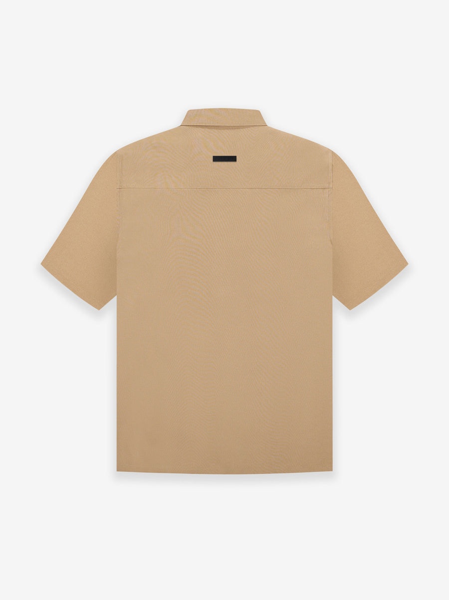 Short Sleeve Crepe Shirt - 2