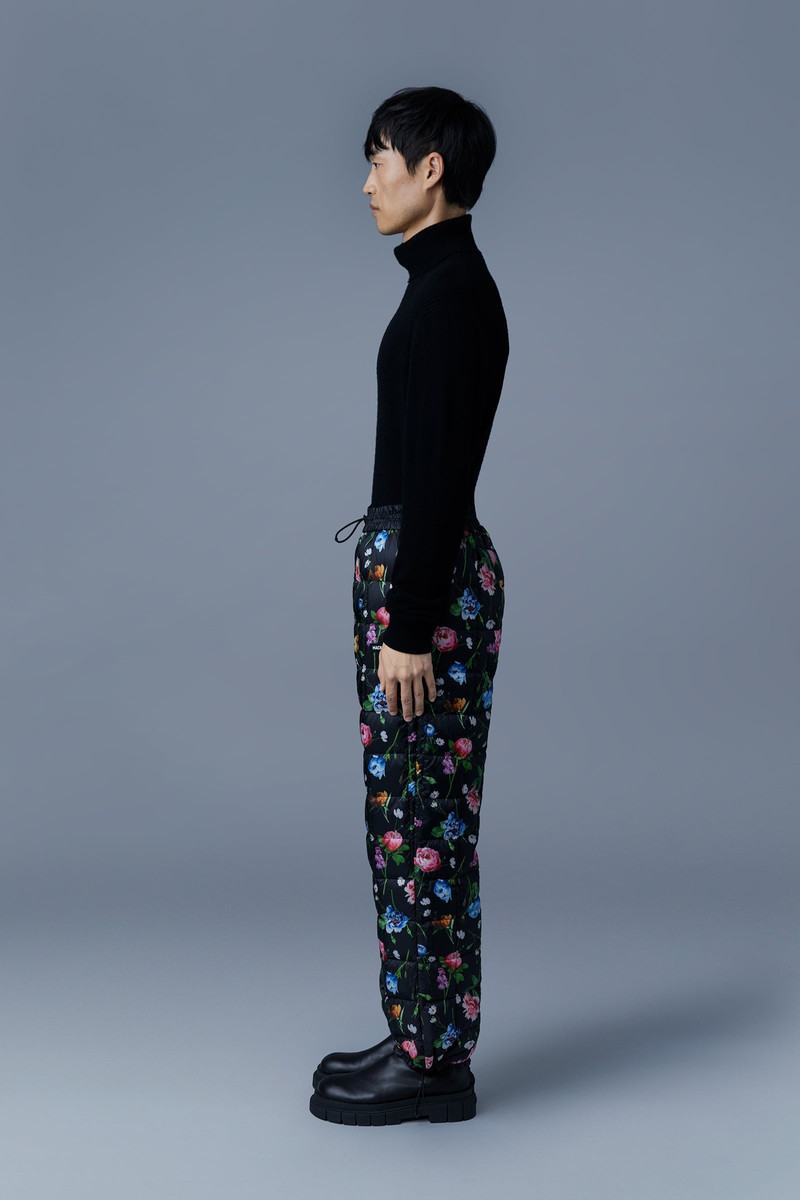 AERYN recycled light down floral sweatpants 3