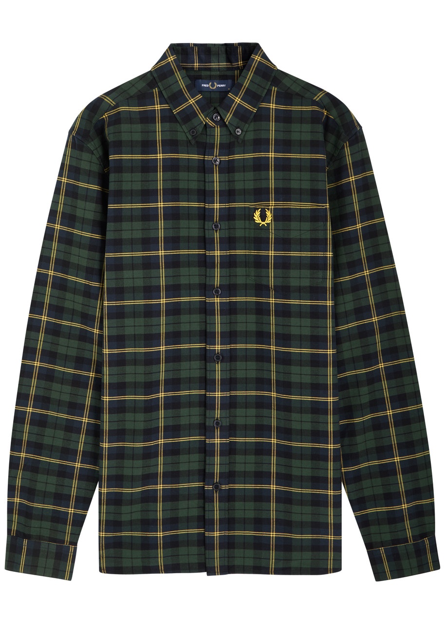 Fred Perry Plaid-print Cotton Shirt - 1