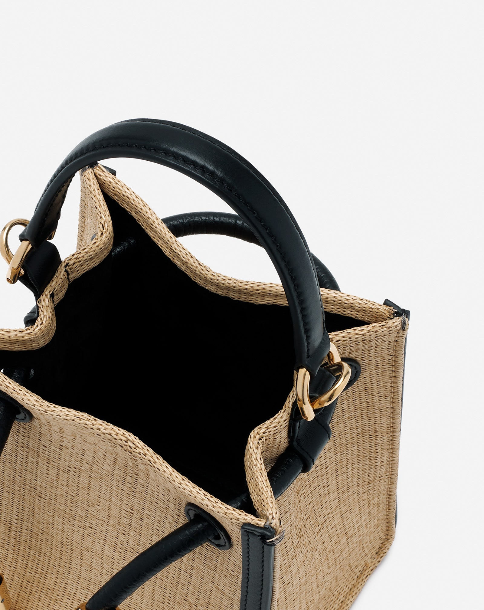 SEQUENCE HOBO NANO RAFFIA BAG - 4