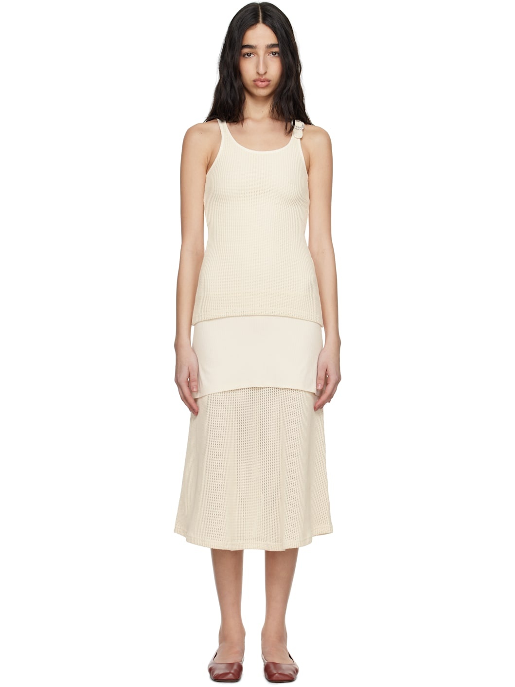 Off-White Serenity Maxi Dress - 1