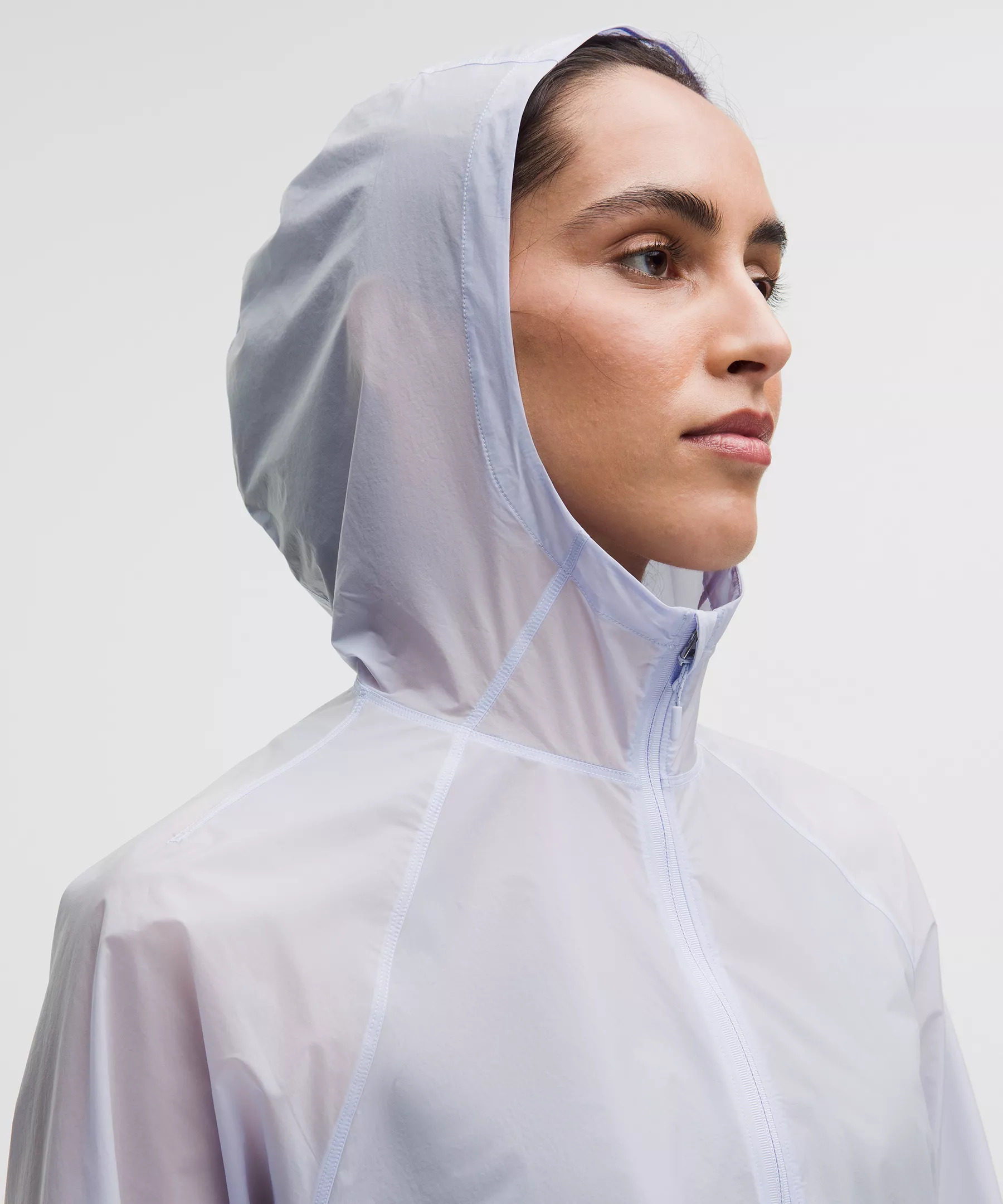 Translucent Hooded Jacket - 4