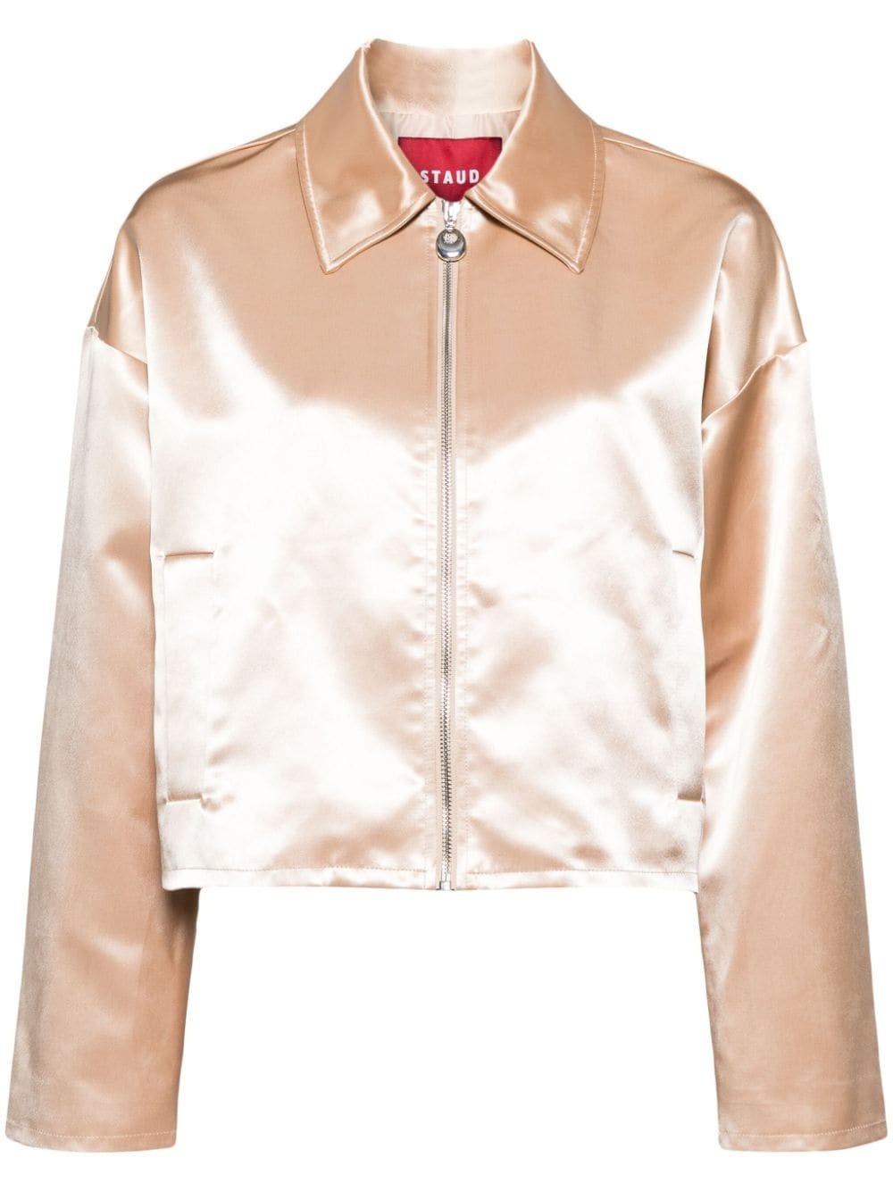 Lennox satin-finish jacket - 1