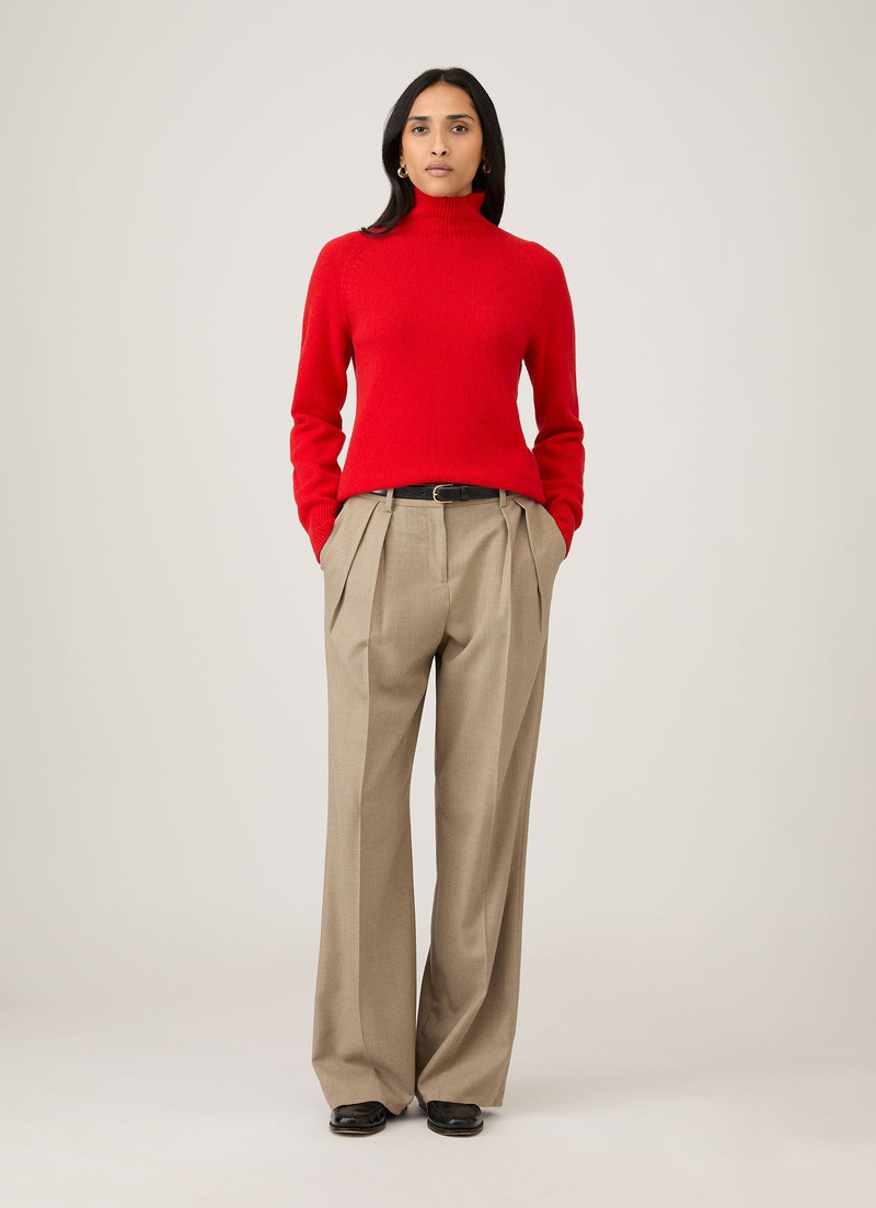 Sunspel Lambswool Funnel Neck Jumper outlook