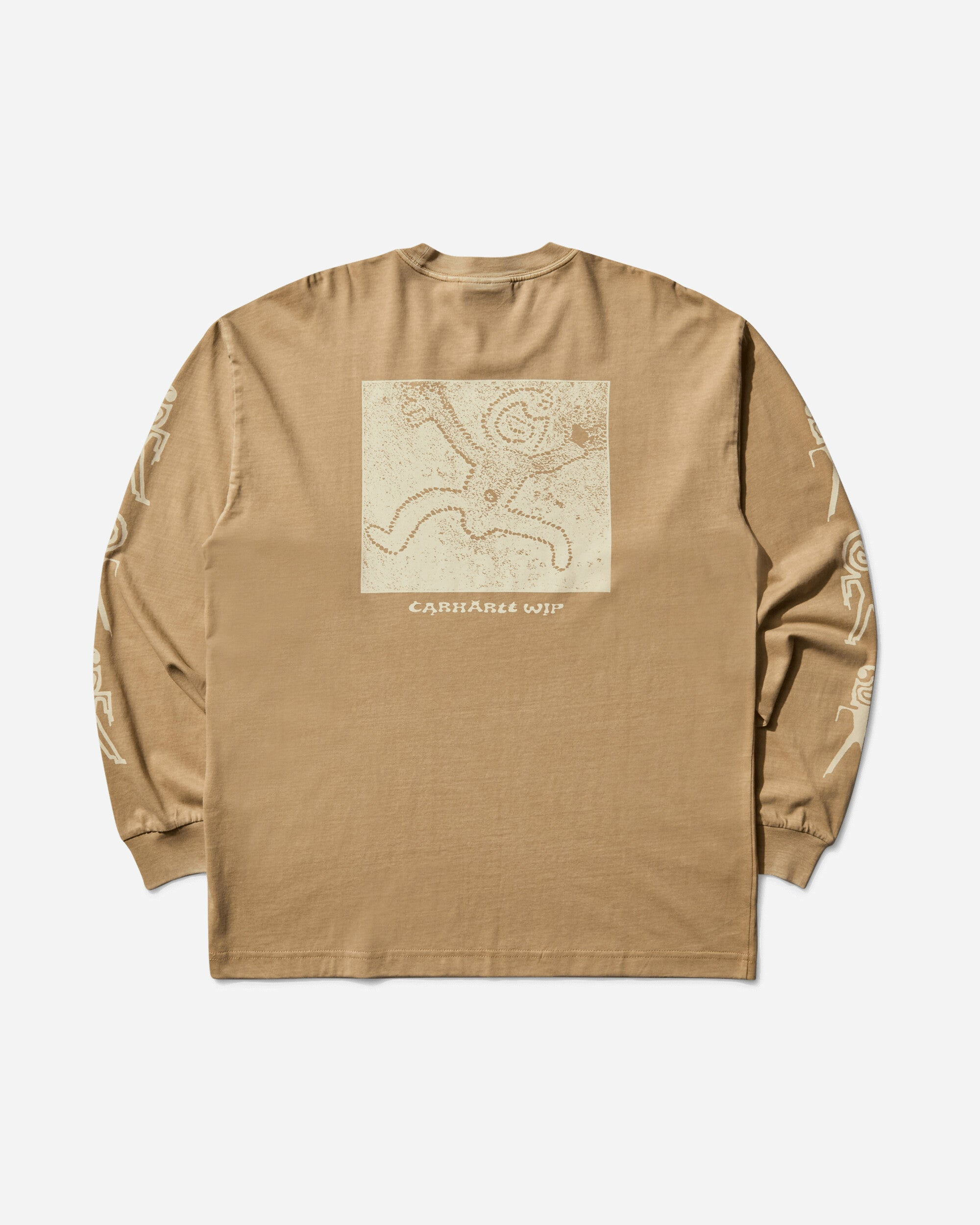 Men's Terrestrial Longsleeve T-Shirt Dusty H Brown - 2