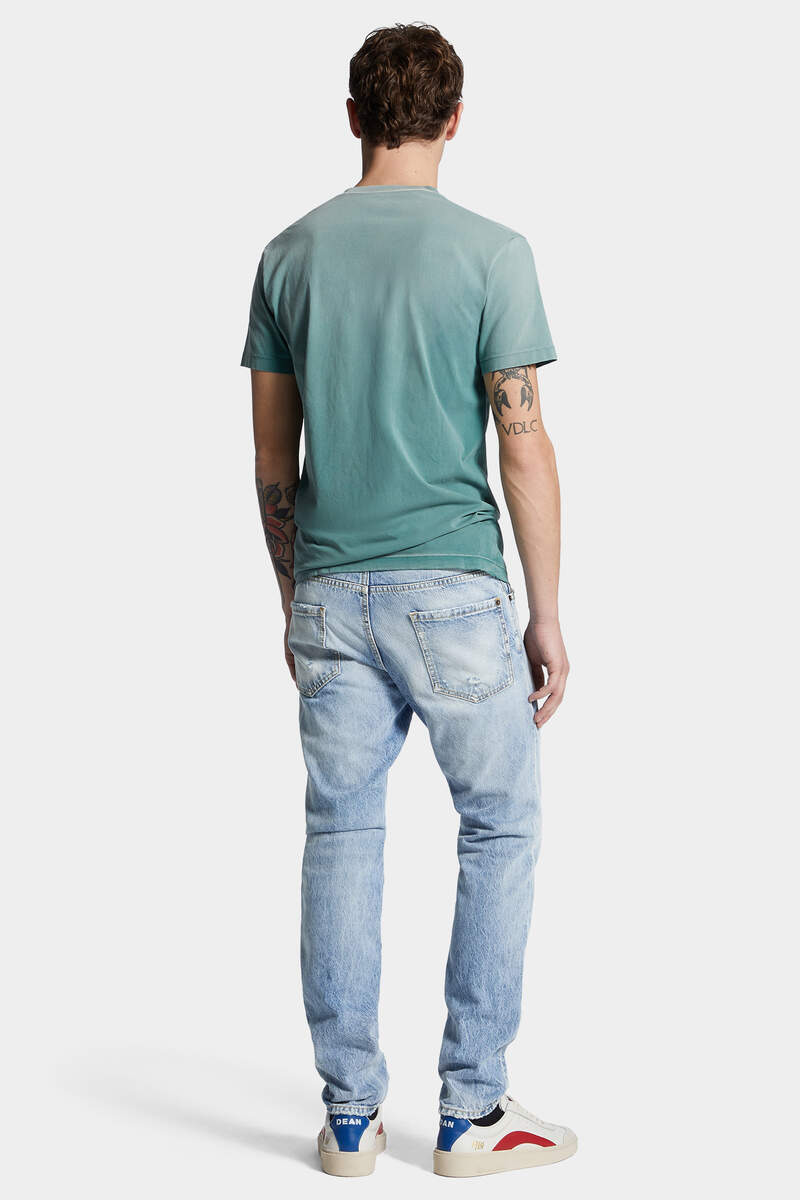 LIGHT DIAGONALE WASH COOL GUY JEANS - 4
