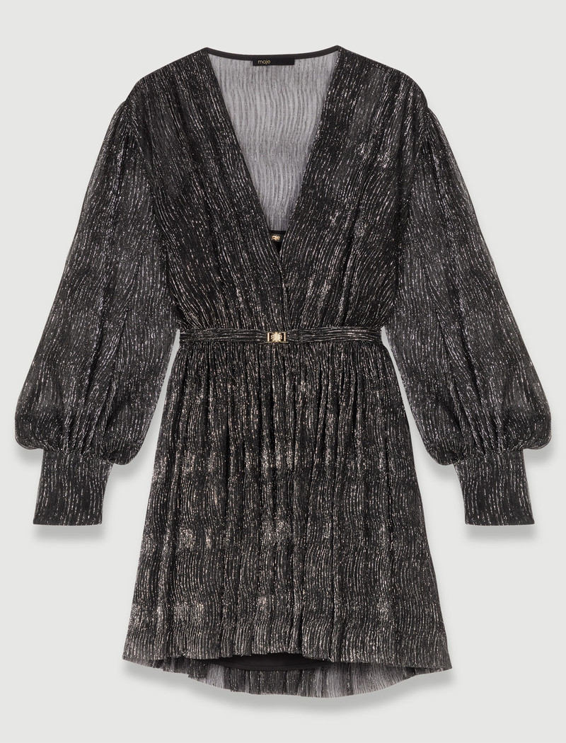Short metallic dress 1
