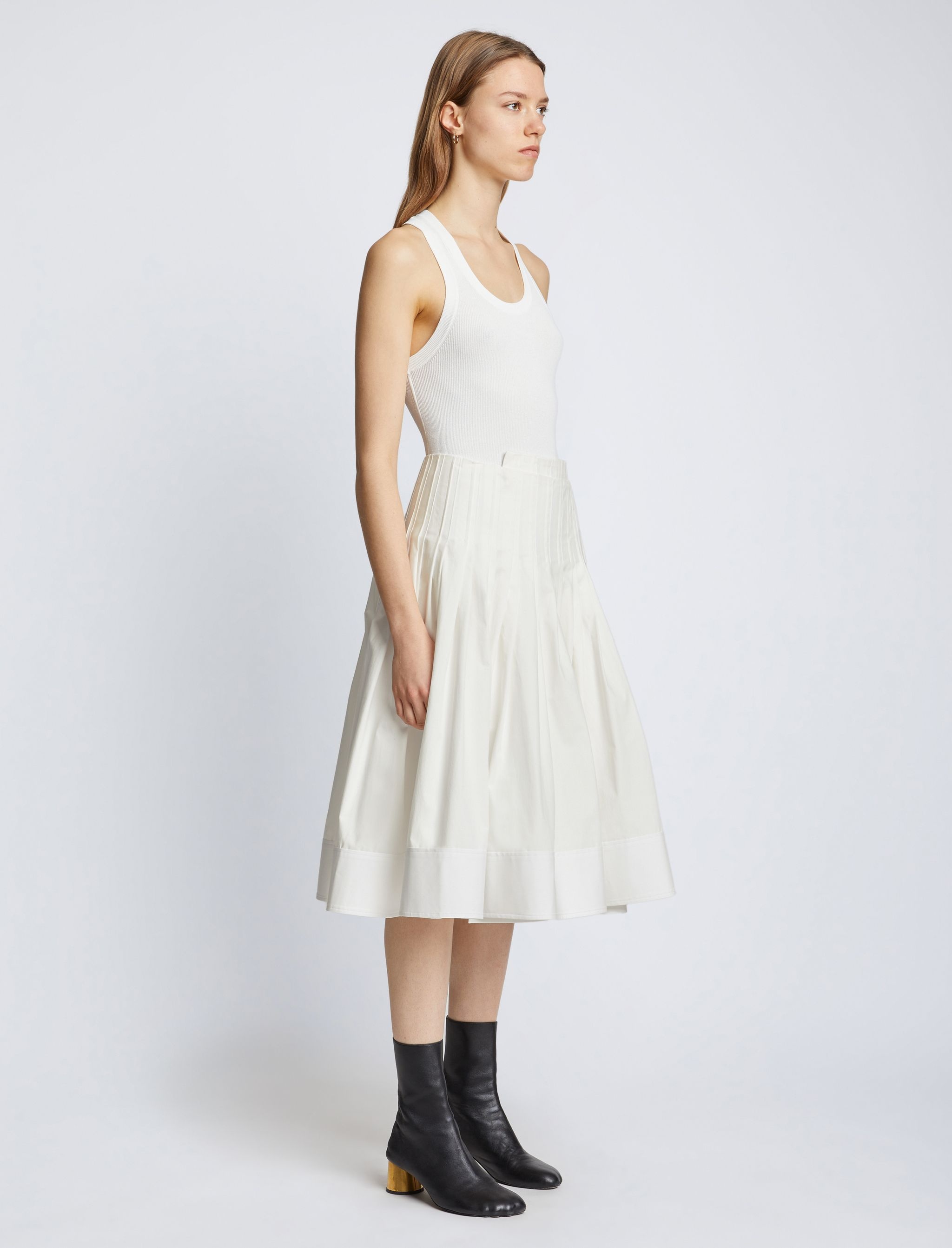Eco Poplin Wrap Skirt - 3
