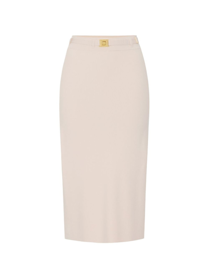 belted midi skirt 1
