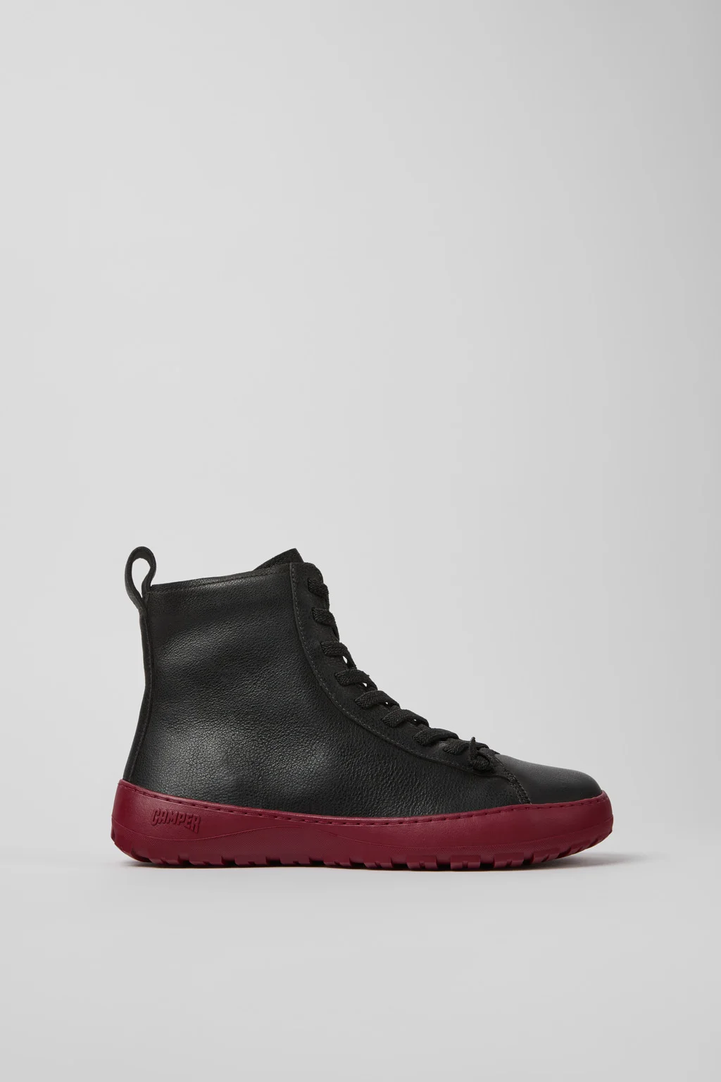 Peu Serra Gray Regenerative Leather Ankle Boots for Women. - 1