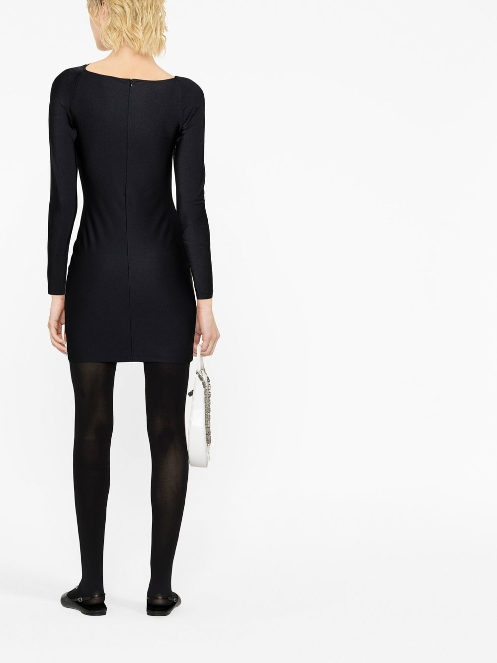 twisted cut-out minidress - 4