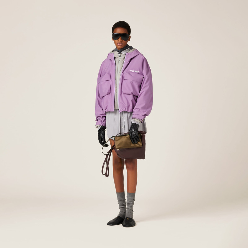 Miu Miu Tec canvas blouson outlook
