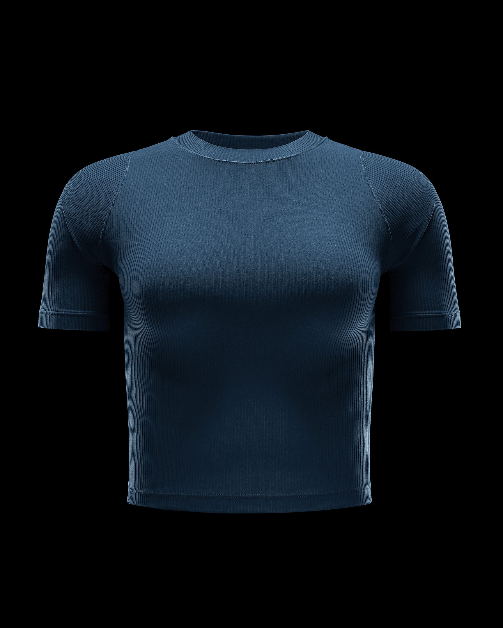 Nike Zenvy Rib Women's Dri-FIT Short-Sleeve Top - 6