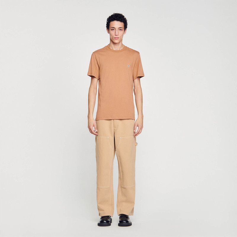 T-SHIRT WITH SQUARE CROSS PATCH 3