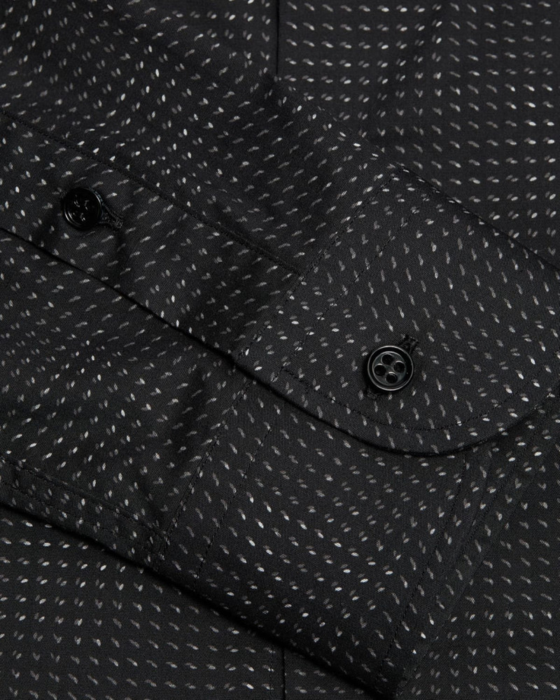 Men's Cotton Micro-Pattern Sport Shirt 6