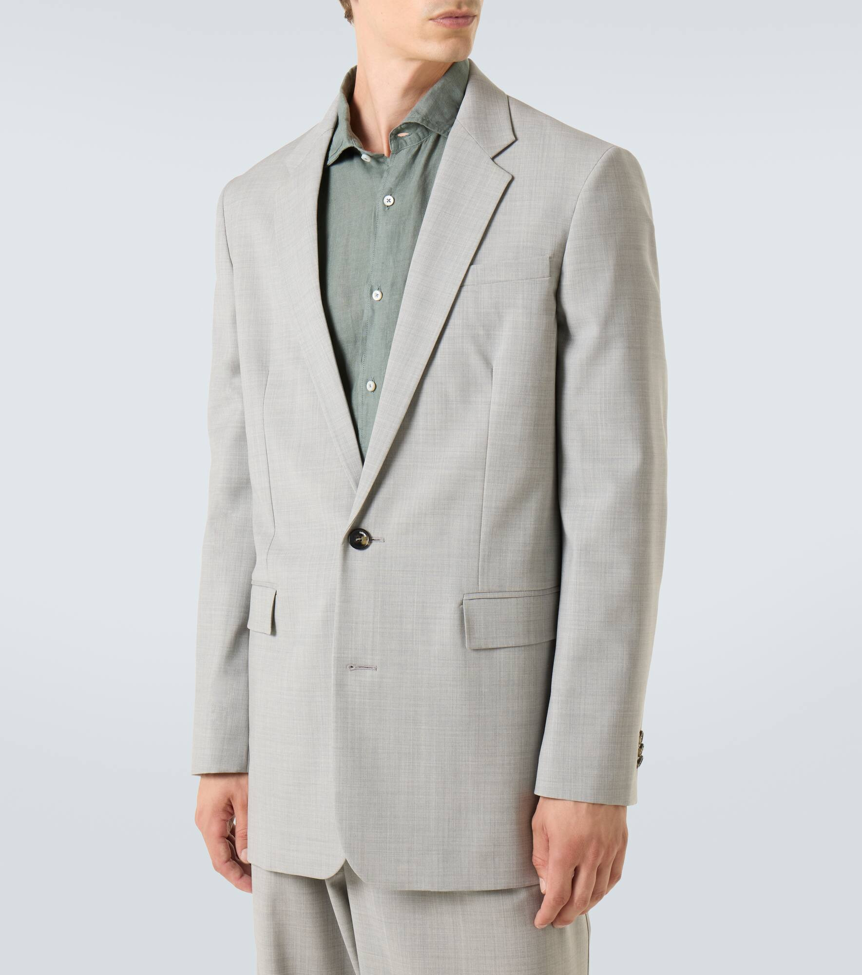 Wool blazer - 3