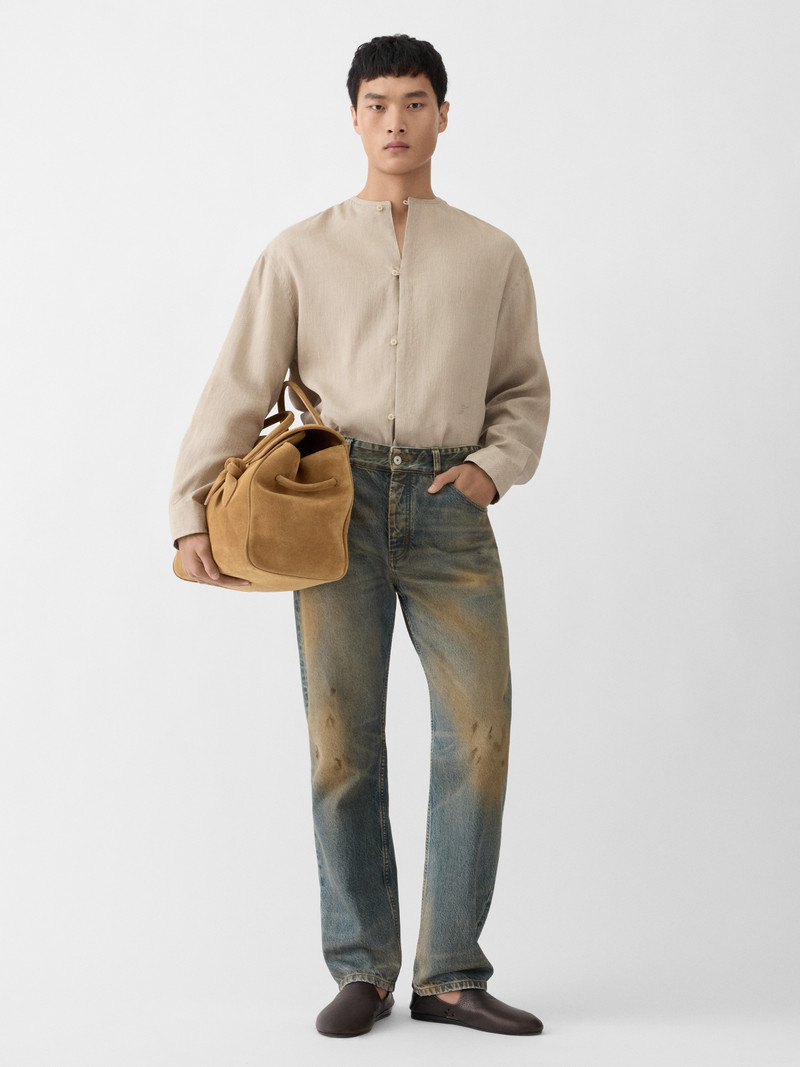 JACQUEMUS The Berger de-Nîmes denim pants outlook