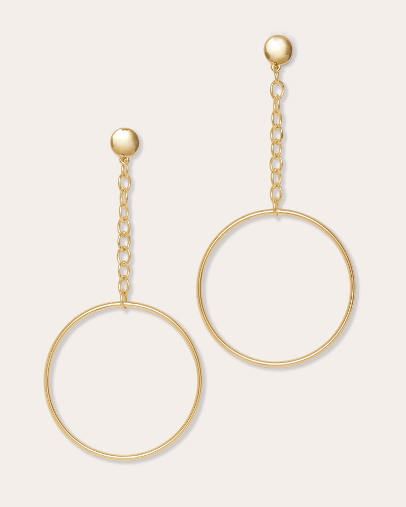 RAMY BROOK Lea Teardrop Hoop Earrings outlook