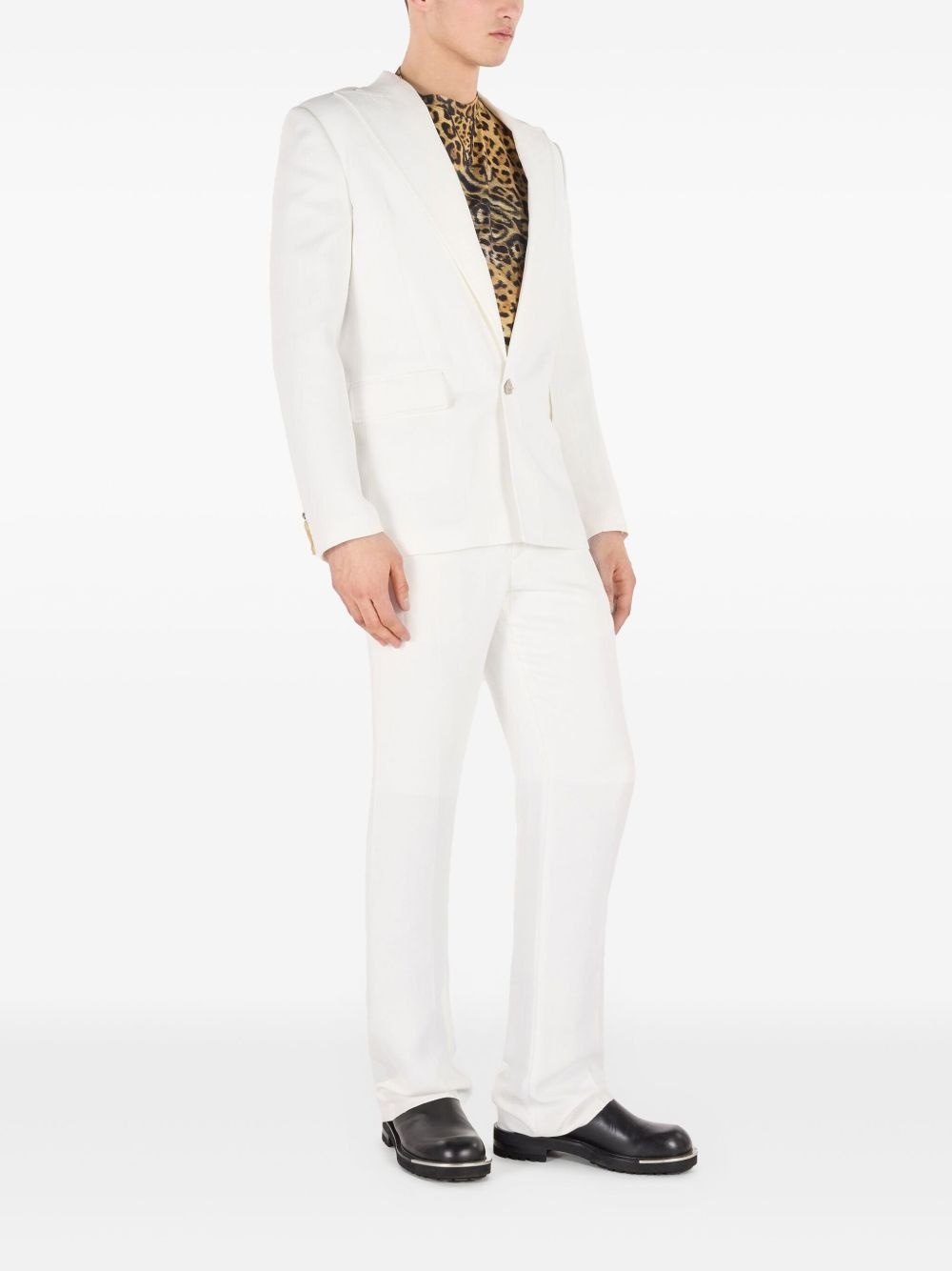 single-breasted blazer - 3