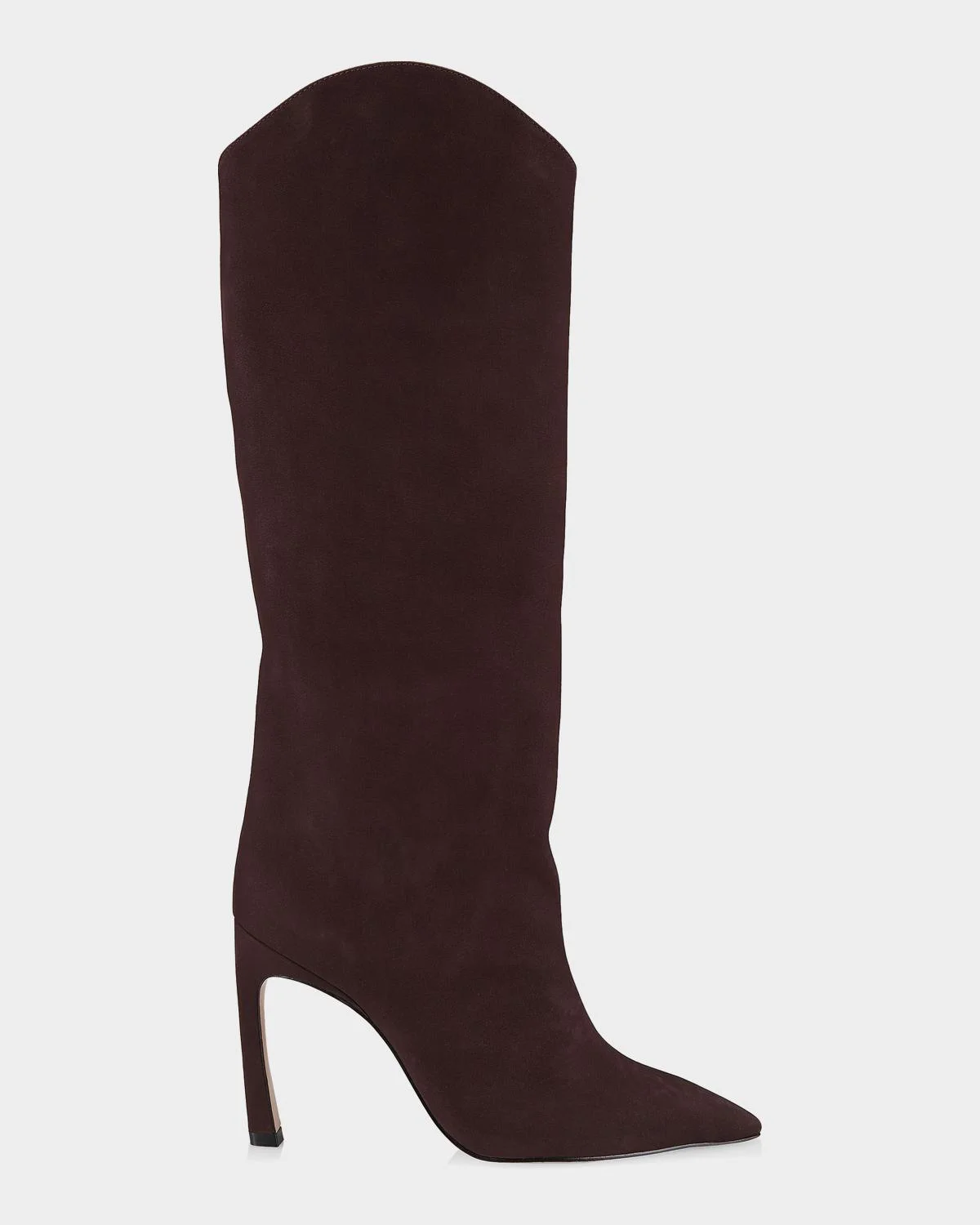 Maryana Nubuck Knee-High Boots - 1