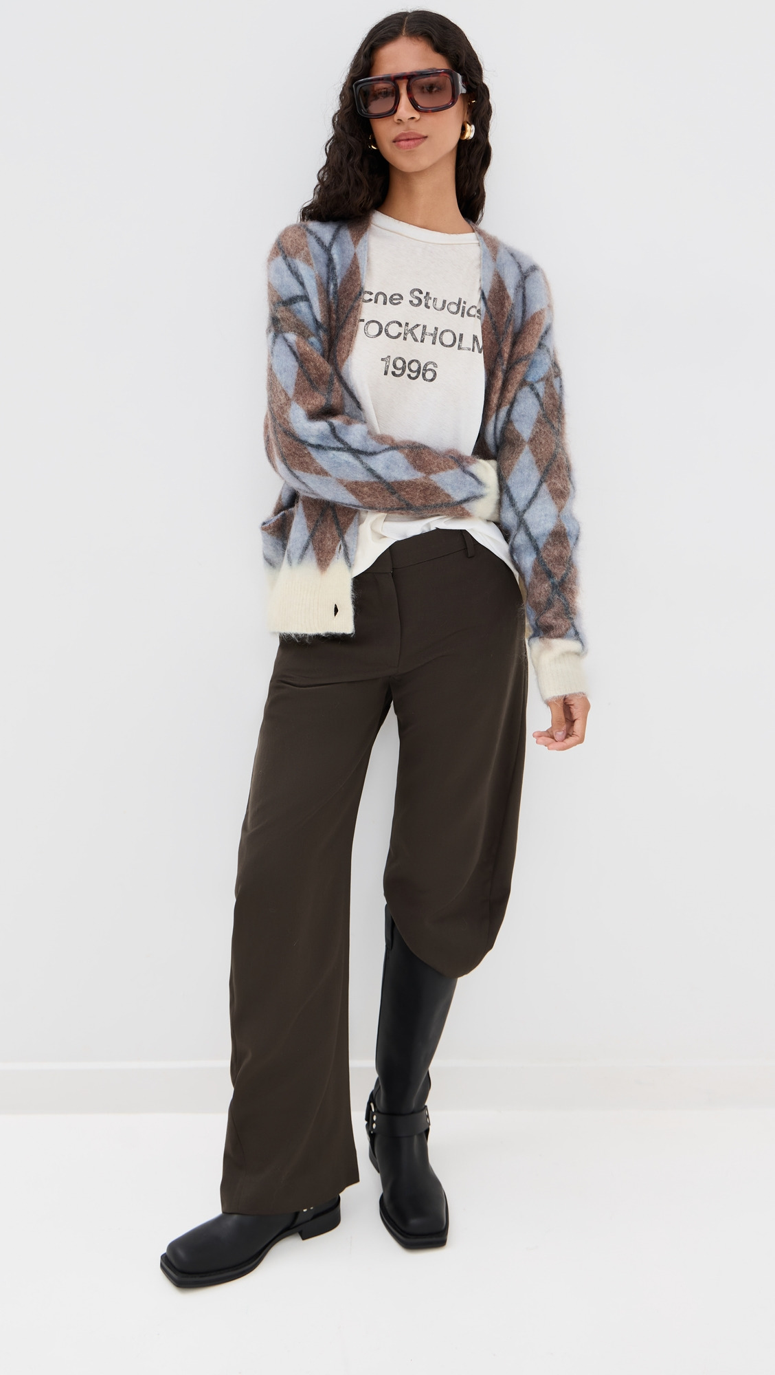 Mohair Knit Cardigan - 4