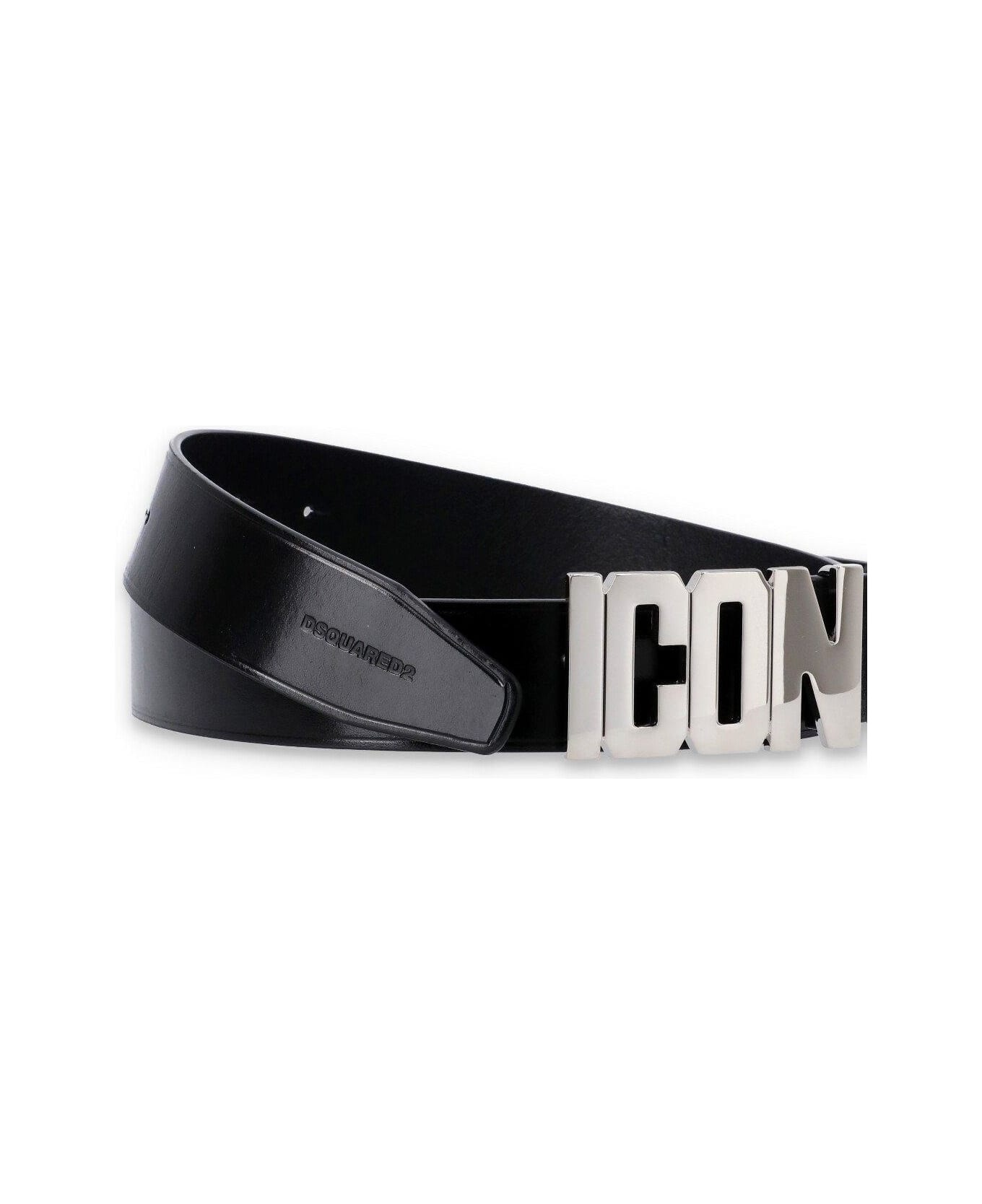 Icon Plaque Buckle Belt - 2