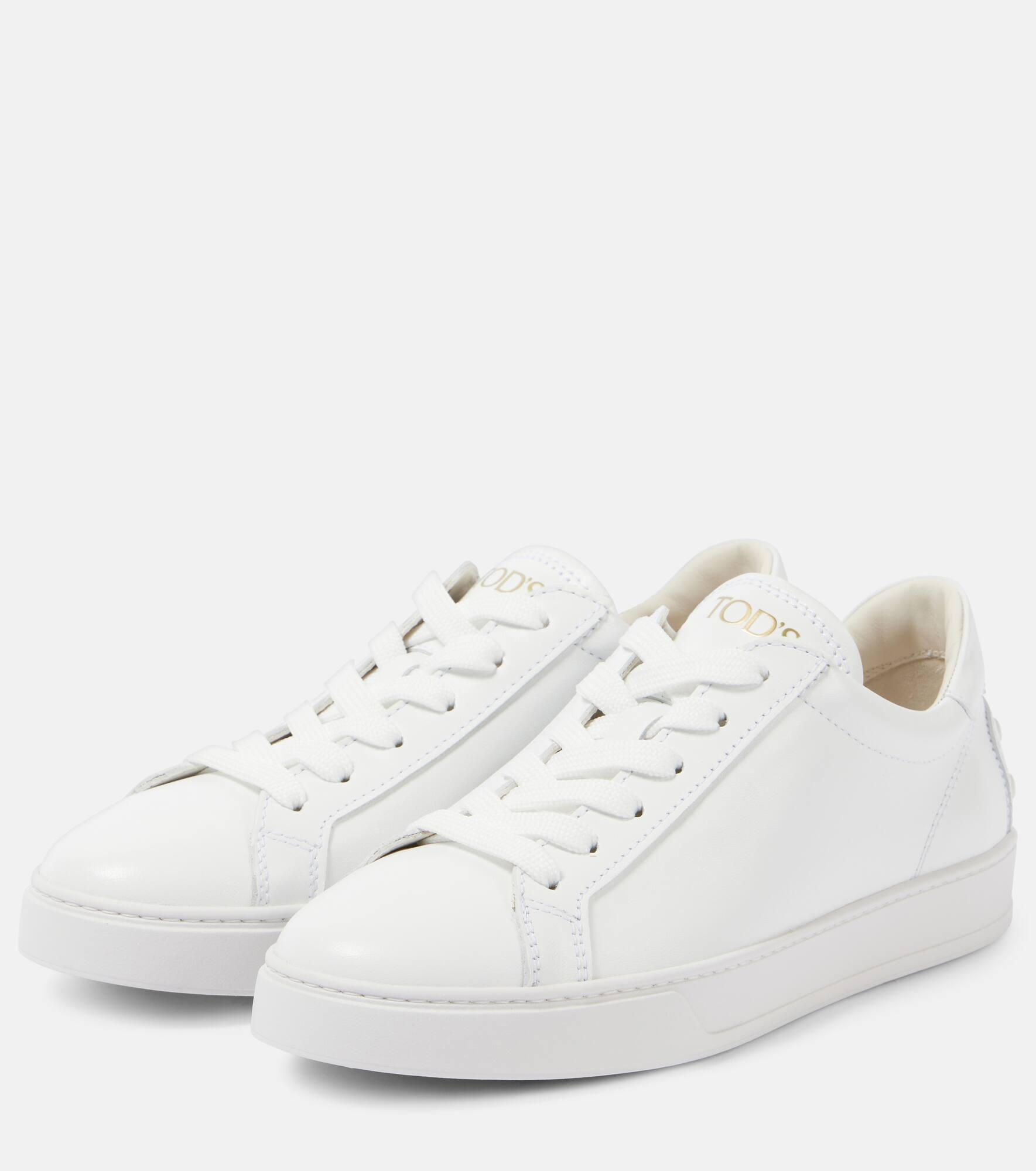 Leather sneakers - 4