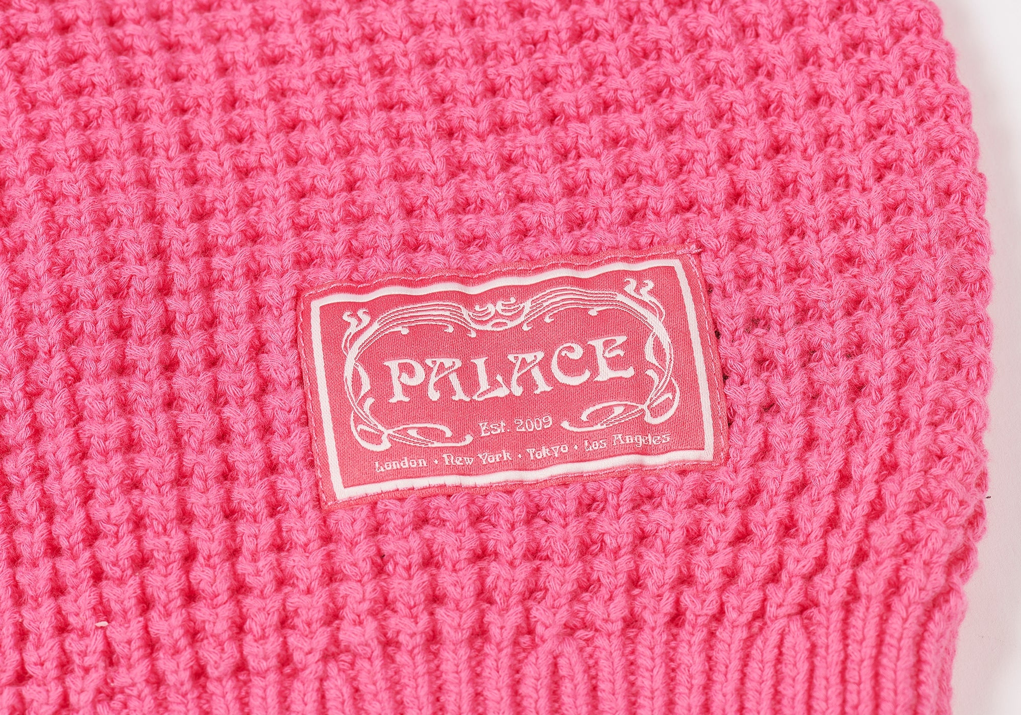 OPEN STRIPE KNIT PINK /  ORANGE - 3