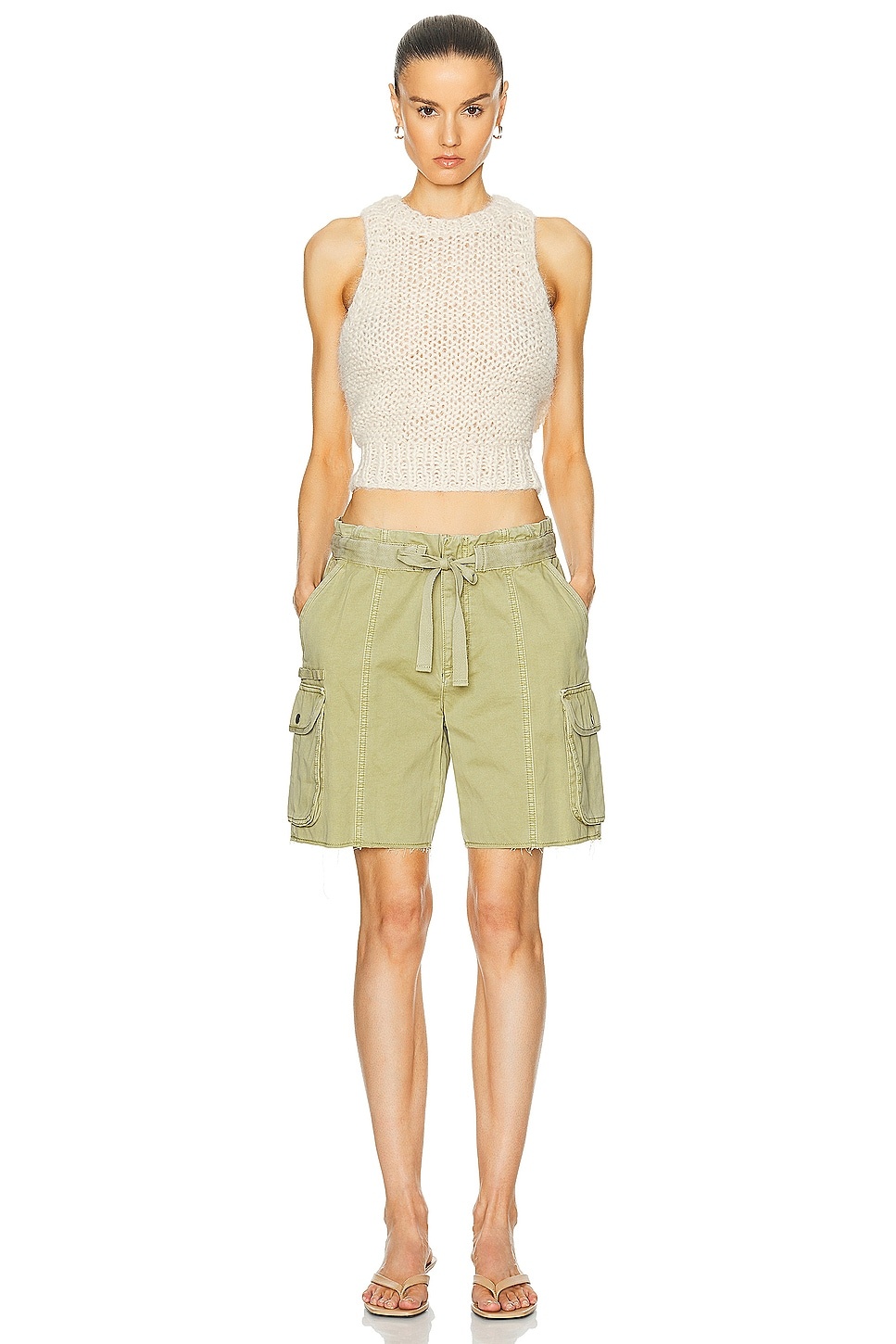 Slouchy Utility Twill Short - 4