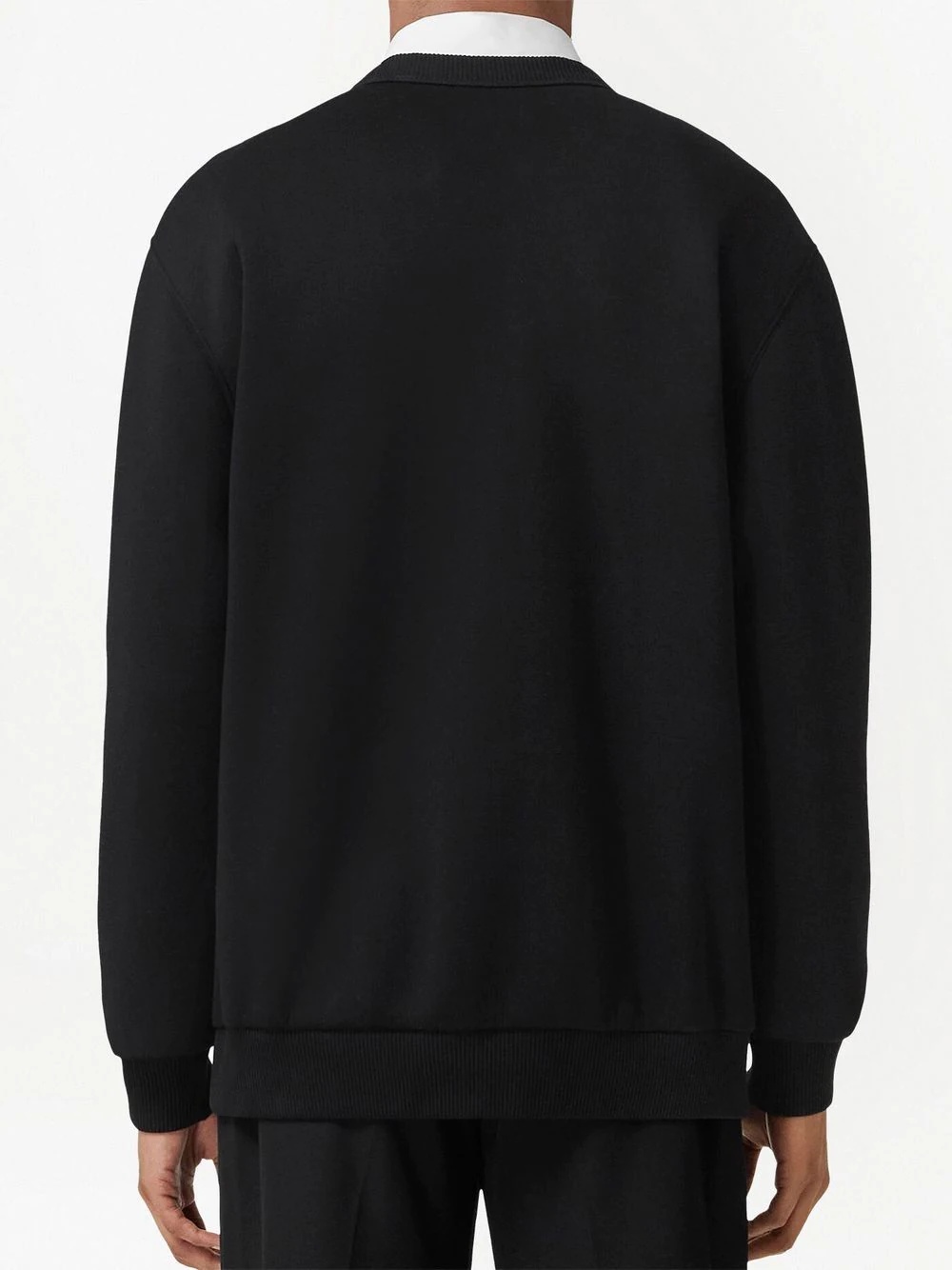 Oak Leaf-embroidery sweatshirt - 4